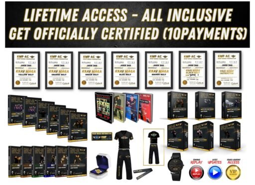 Krav Maga Online Lifetime Access 10 times payments