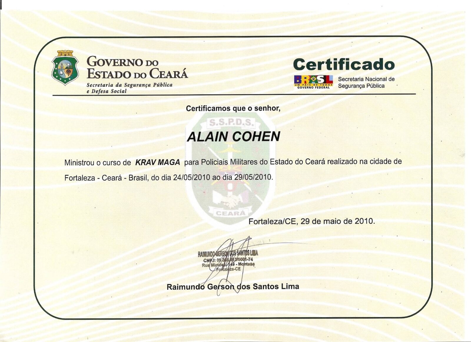 BRASIL SECURITY MINISTRY