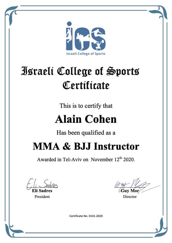 BJJ & MMA Instructor